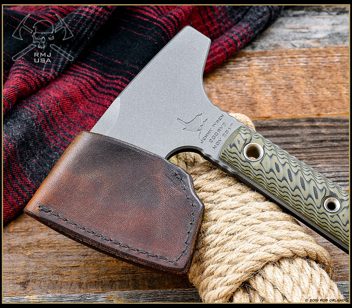RMJ Tactical - Jenny Wren Hammer Poll Leather Edge Cover