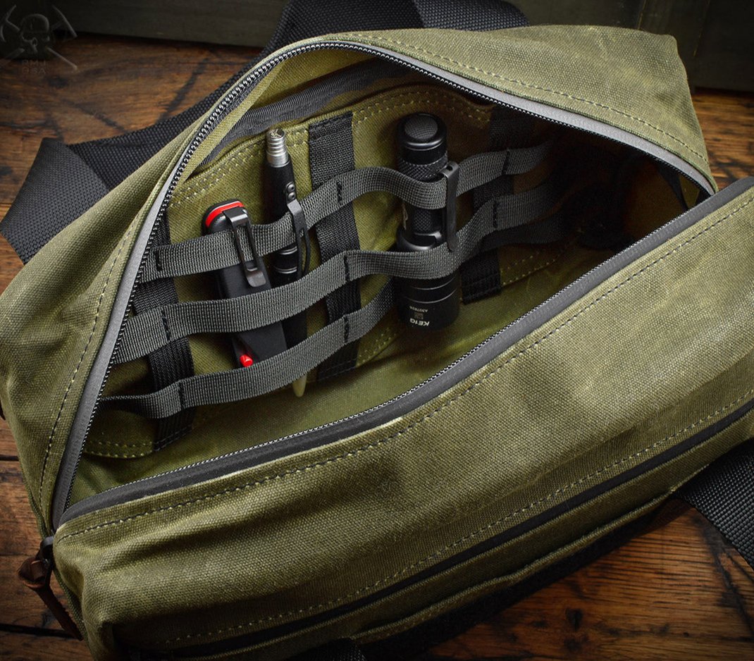 Mechanics Tool Bag - Waxed Canvas