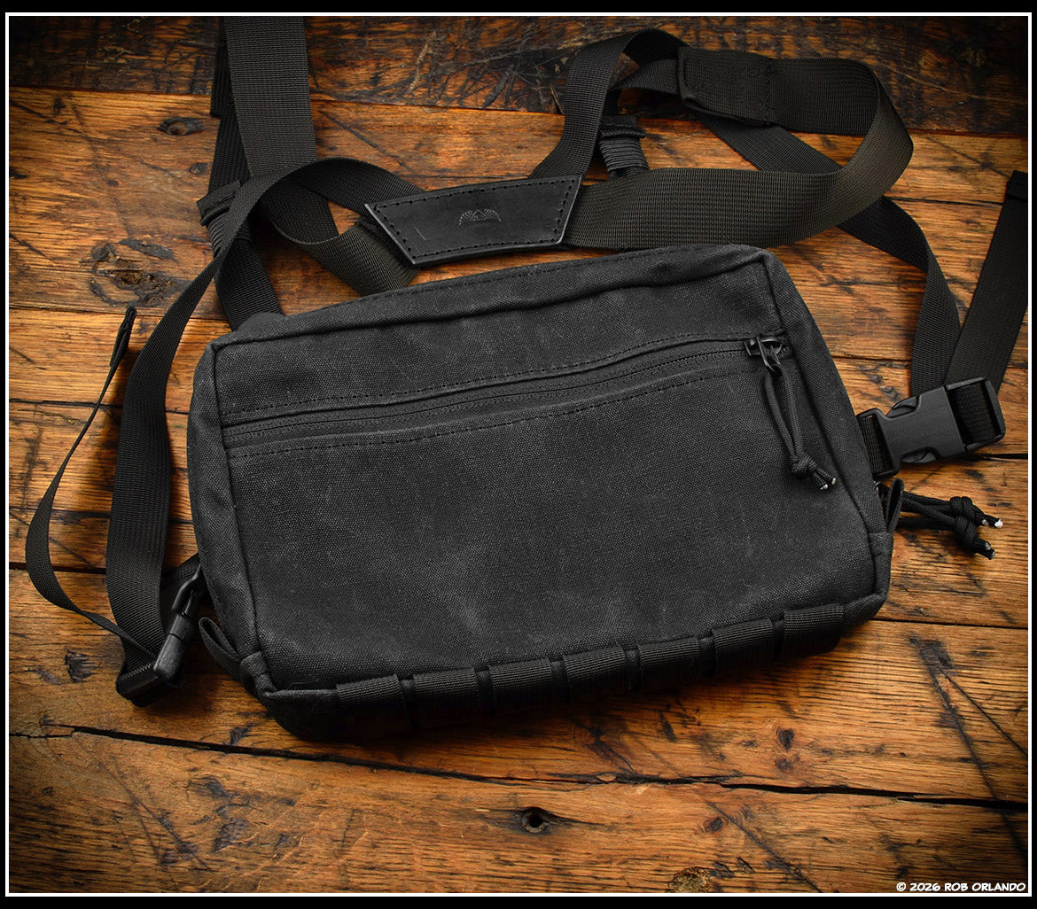 Waxed Canvas Chest Pack