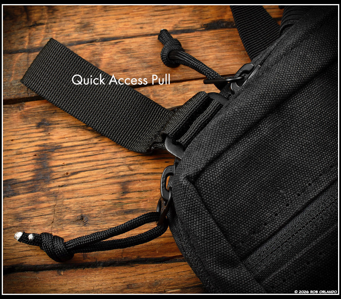 Waxed Canvas Chest Pack